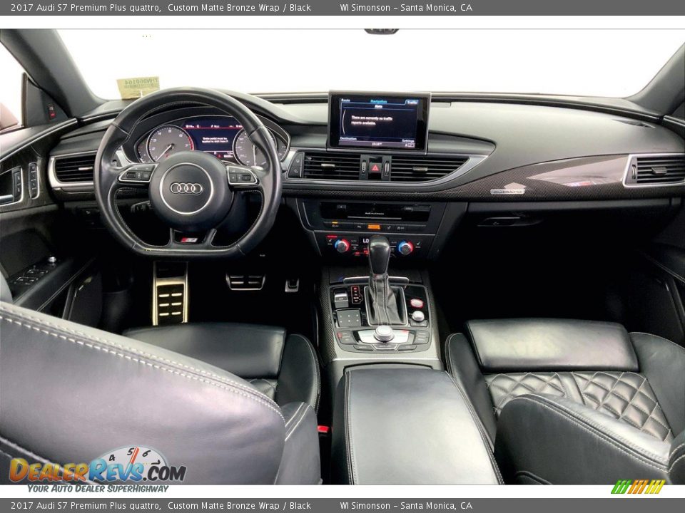 Black Interior - 2017 Audi S7 Premium Plus quattro Photo #15
