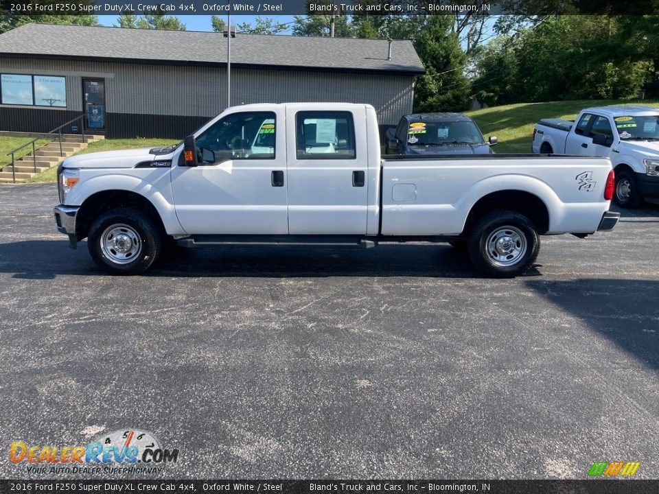 2016 Ford F250 Super Duty XL Crew Cab 4x4 Oxford White / Steel Photo #1