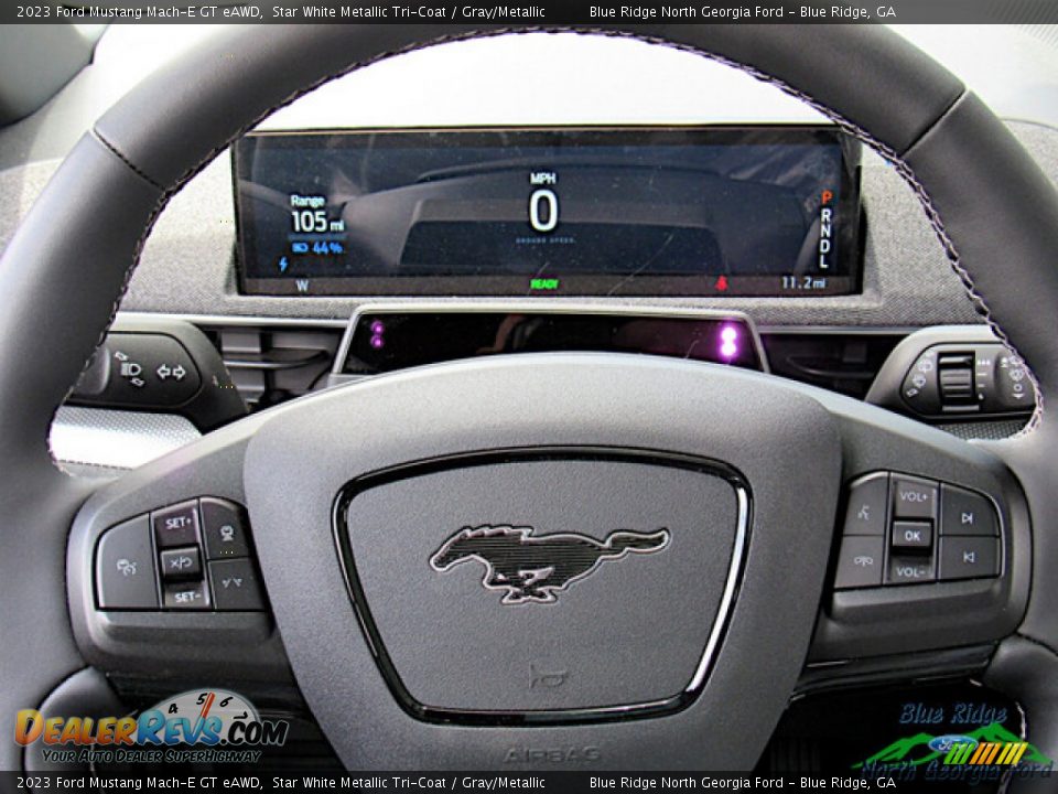 2023 Ford Mustang Mach-E GT eAWD Steering Wheel Photo #17