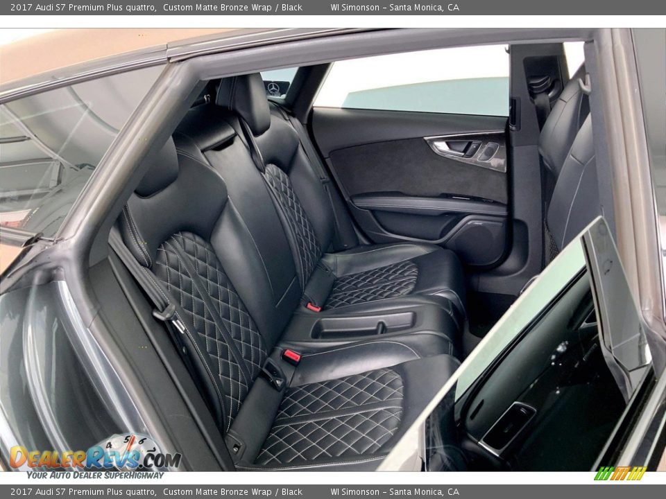 Rear Seat of 2017 Audi S7 Premium Plus quattro Photo #19