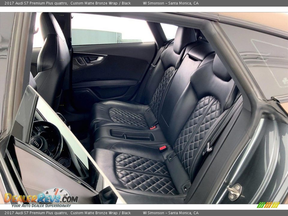 Rear Seat of 2017 Audi S7 Premium Plus quattro Photo #20