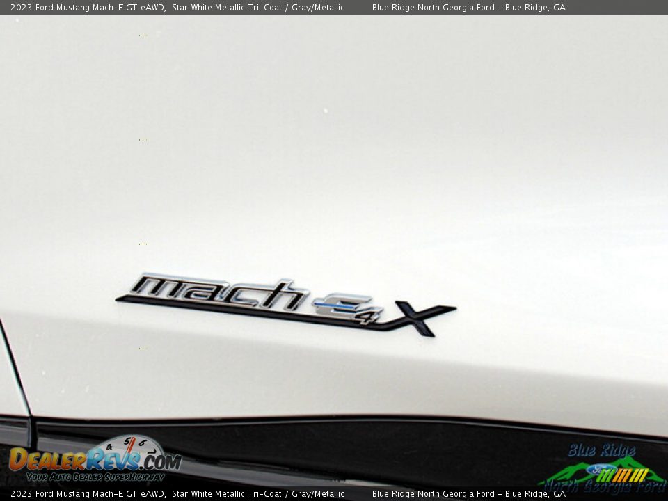 2023 Ford Mustang Mach-E GT eAWD Star White Metallic Tri-Coat / Gray/Metallic Photo #28