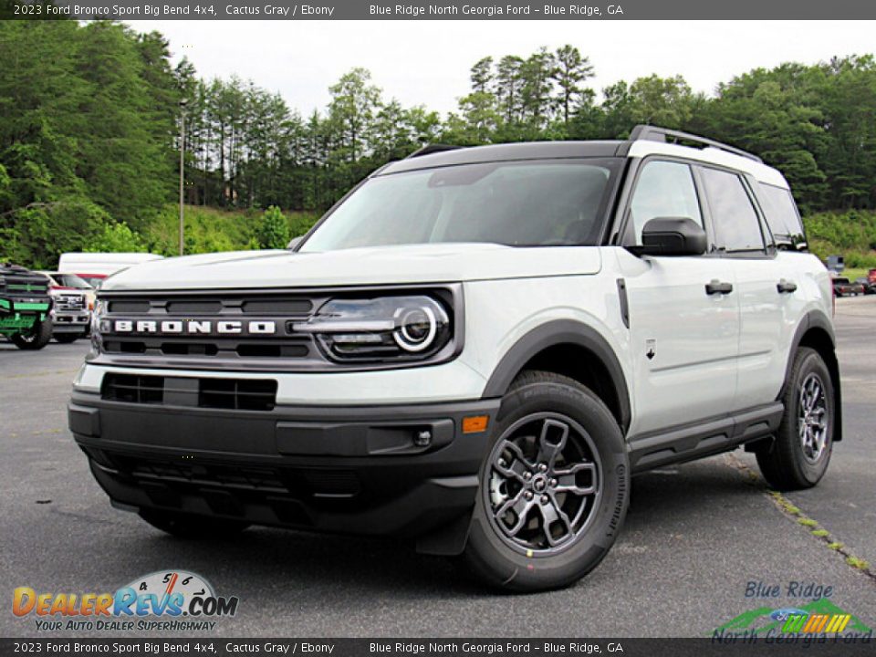 2023 Ford Bronco Sport Big Bend 4x4 Cactus Gray / Ebony Photo #1