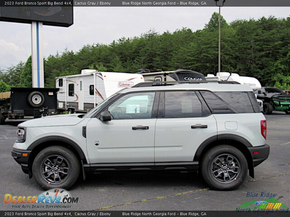 2023 Ford Bronco Sport Big Bend 4x4 Cactus Gray / Ebony Photo #2