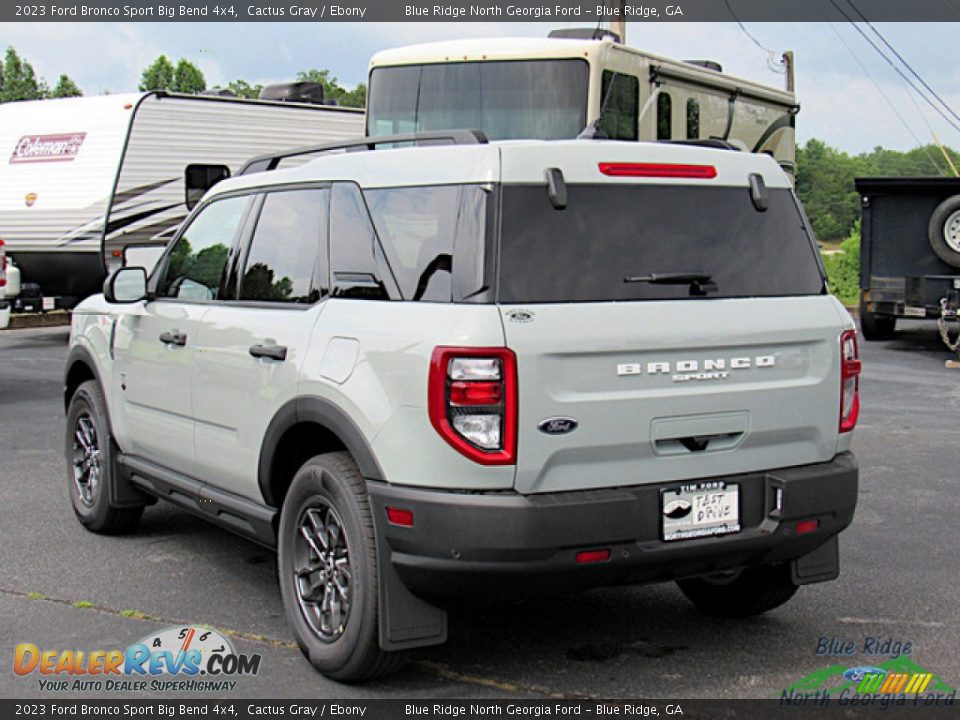 2023 Ford Bronco Sport Big Bend 4x4 Cactus Gray / Ebony Photo #3