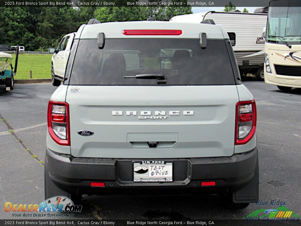 2023 Ford Bronco Sport Big Bend 4x4 Cactus Gray / Ebony Photo #4