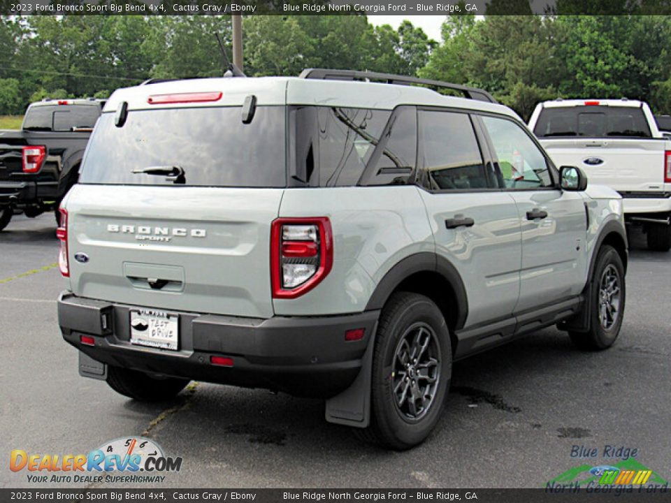 2023 Ford Bronco Sport Big Bend 4x4 Cactus Gray / Ebony Photo #5