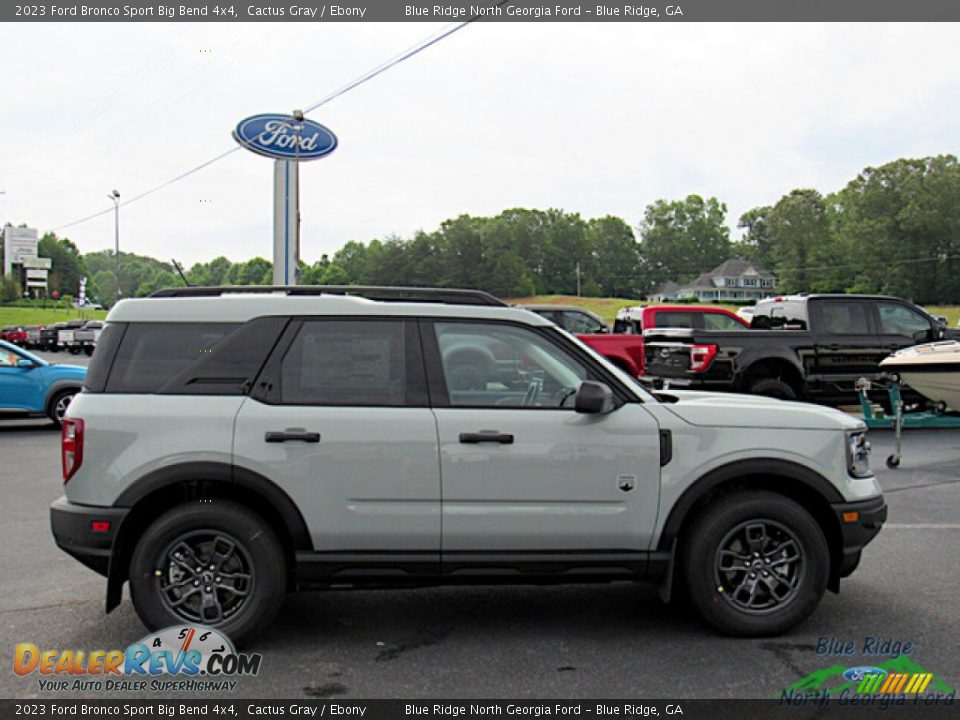 2023 Ford Bronco Sport Big Bend 4x4 Cactus Gray / Ebony Photo #6