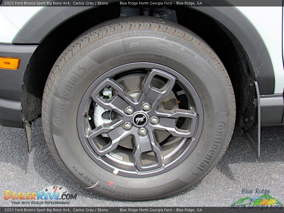 2023 Ford Bronco Sport Big Bend 4x4 Cactus Gray / Ebony Photo #9