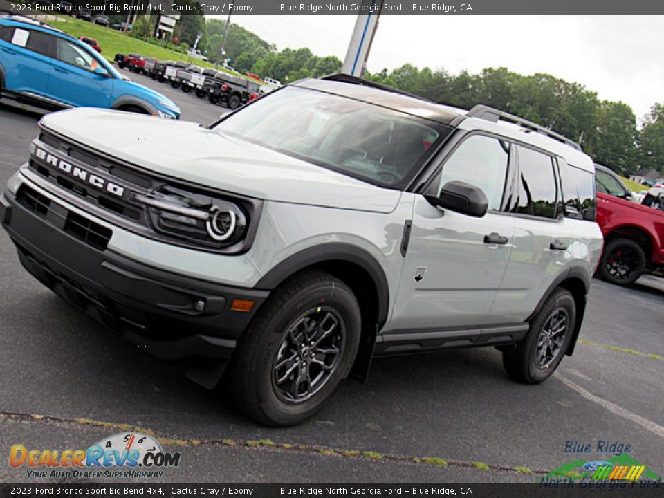 2023 Ford Bronco Sport Big Bend 4x4 Cactus Gray / Ebony Photo #27