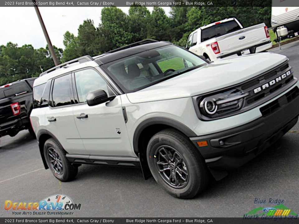 2023 Ford Bronco Sport Big Bend 4x4 Cactus Gray / Ebony Photo #28