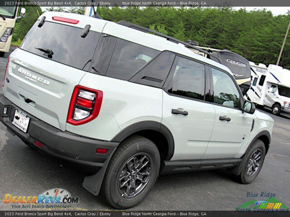 2023 Ford Bronco Sport Big Bend 4x4 Cactus Gray / Ebony Photo #29