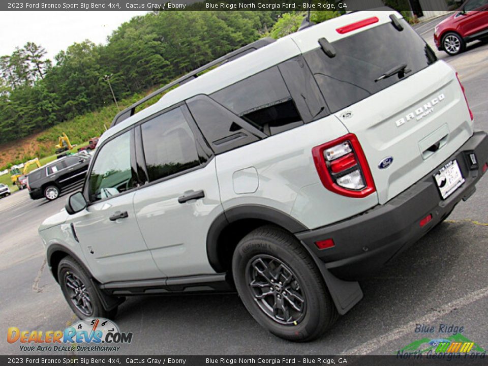 2023 Ford Bronco Sport Big Bend 4x4 Cactus Gray / Ebony Photo #30