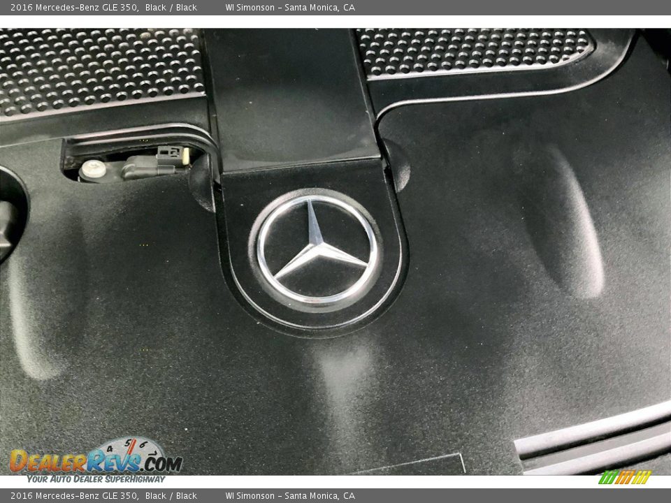 2016 Mercedes-Benz GLE 350 Black / Black Photo #32