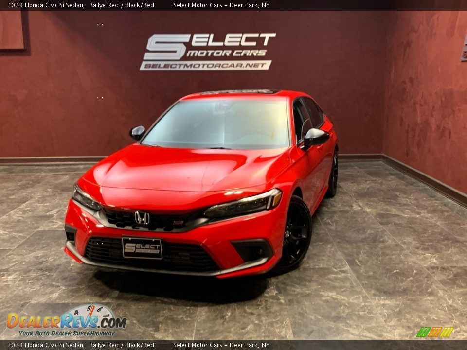 2023 Honda Civic Si Sedan Rallye Red / Black/Red Photo #1