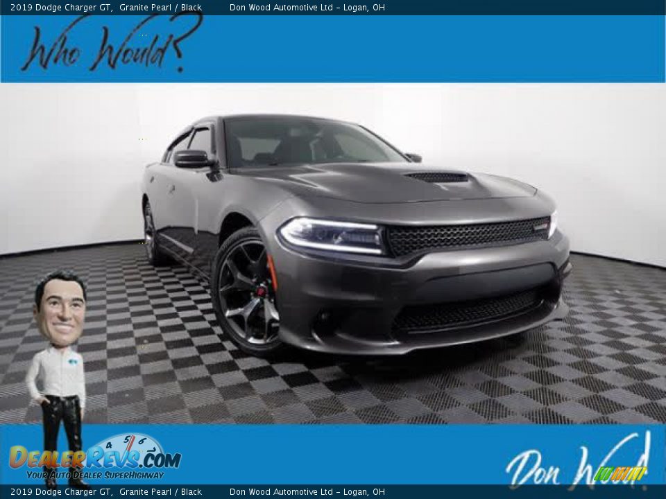 2019 Dodge Charger GT Granite Pearl / Black Photo #1