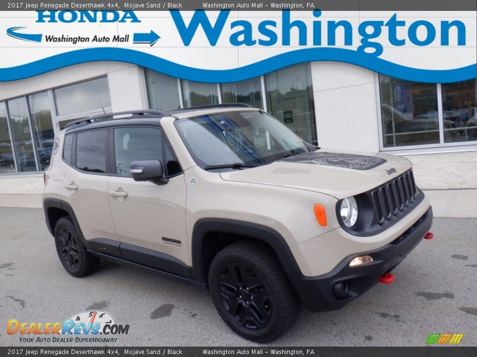 2017 Jeep Renegade Deserthawk 4x4 Mojave Sand / Black Photo #1