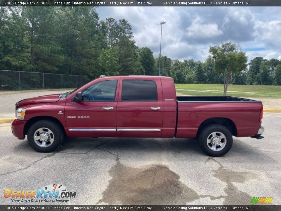 2006 Dodge Ram 2500 SLT Mega Cab Inferno Red Crystal Pearl / Medium Slate Gray Photo #1