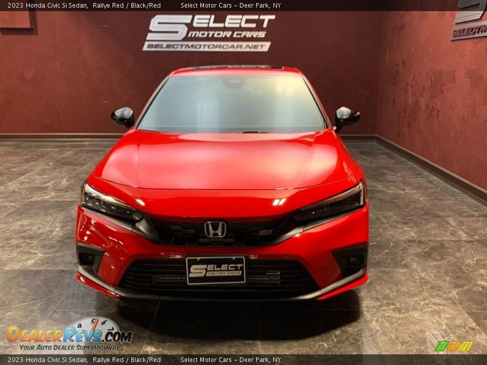 2023 Honda Civic Si Sedan Rallye Red / Black/Red Photo #2