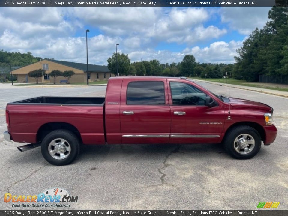 2006 Dodge Ram 2500 SLT Mega Cab Inferno Red Crystal Pearl / Medium Slate Gray Photo #2