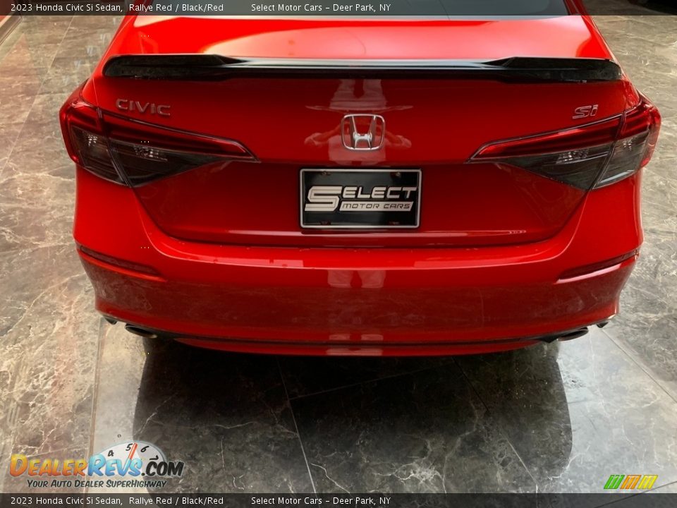 2023 Honda Civic Si Sedan Rallye Red / Black/Red Photo #4