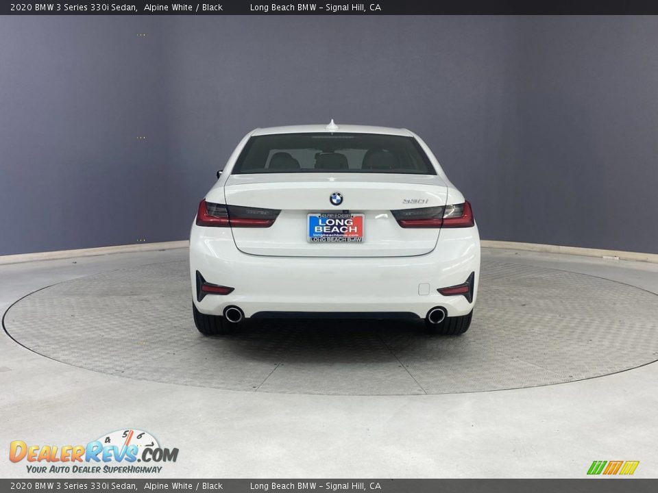 2020 BMW 3 Series 330i Sedan Alpine White / Black Photo #4