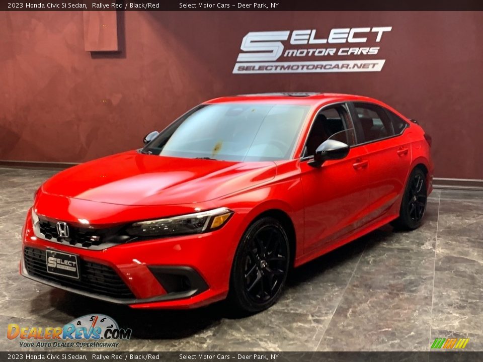 2023 Honda Civic Si Sedan Rallye Red / Black/Red Photo #5