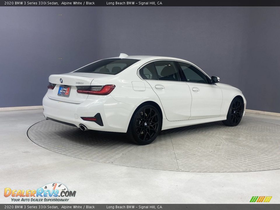 2020 BMW 3 Series 330i Sedan Alpine White / Black Photo #5