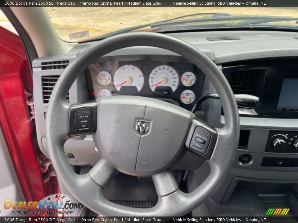 2006 Dodge Ram 2500 SLT Mega Cab Inferno Red Crystal Pearl / Medium Slate Gray Photo #6