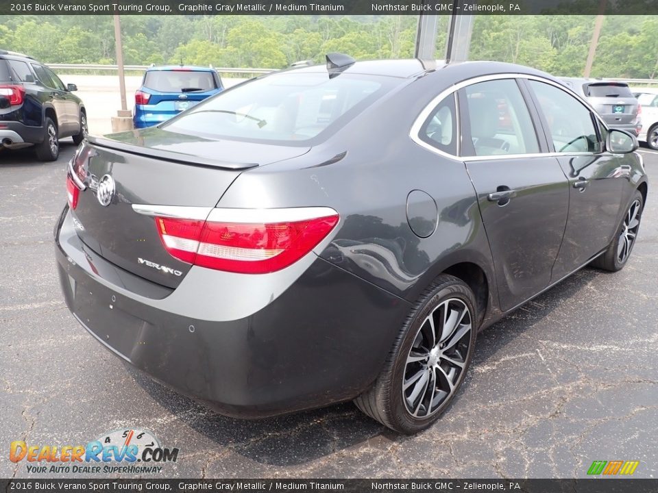 2016 Buick Verano Sport Touring Group Graphite Gray Metallic / Medium Titanium Photo #6