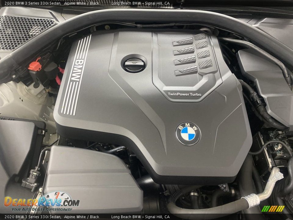 2020 BMW 3 Series 330i Sedan Alpine White / Black Photo #11