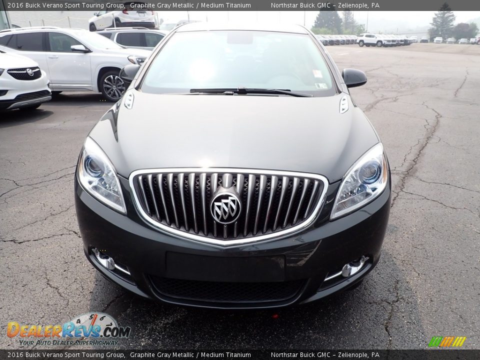 2016 Buick Verano Sport Touring Group Graphite Gray Metallic / Medium Titanium Photo #11