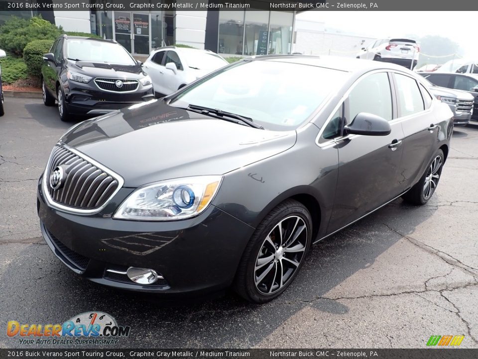 Graphite Gray Metallic 2016 Buick Verano Sport Touring Group Photo #12