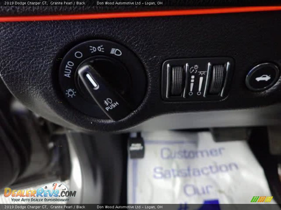 2019 Dodge Charger GT Granite Pearl / Black Photo #14