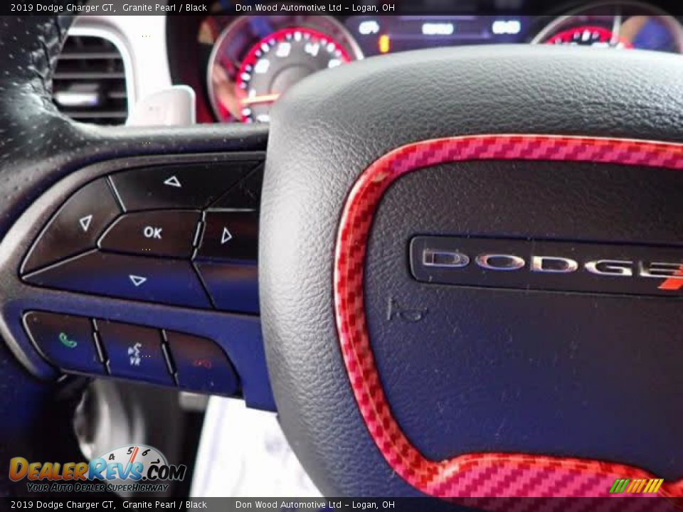 2019 Dodge Charger GT Granite Pearl / Black Photo #15