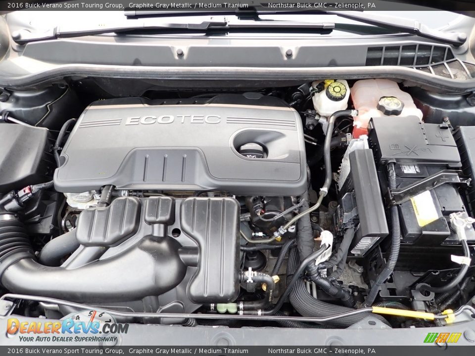 2016 Buick Verano Sport Touring Group 2.4 Liter SIDI DOHC 16-Valve VVT Ecotec 4 Cylinder Engine Photo #14