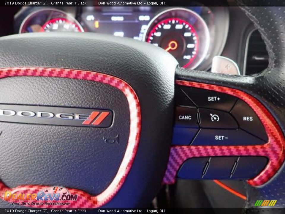 2019 Dodge Charger GT Granite Pearl / Black Photo #16