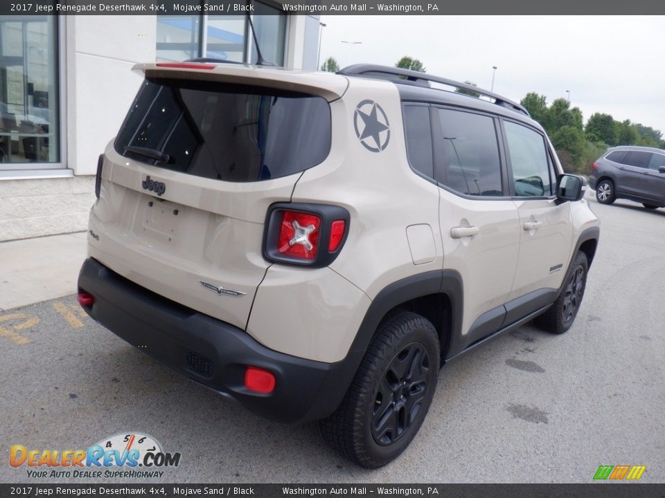 2017 Jeep Renegade Deserthawk 4x4 Mojave Sand / Black Photo #15