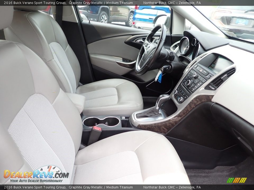 Front Seat of 2016 Buick Verano Sport Touring Group Photo #15