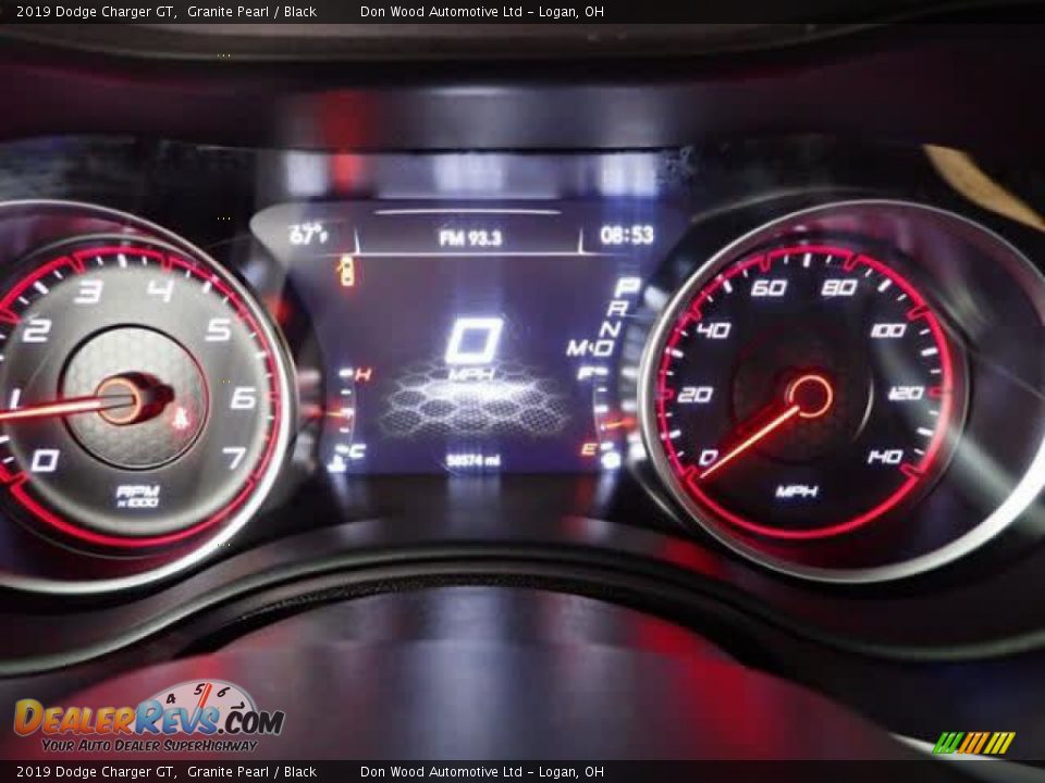 2019 Dodge Charger GT Granite Pearl / Black Photo #17