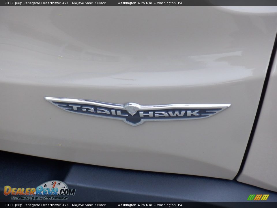 2017 Jeep Renegade Deserthawk 4x4 Mojave Sand / Black Photo #16