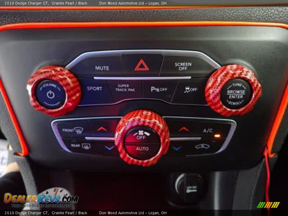 2019 Dodge Charger GT Granite Pearl / Black Photo #18