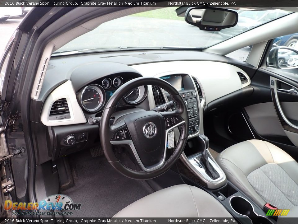 Dashboard of 2016 Buick Verano Sport Touring Group Photo #18