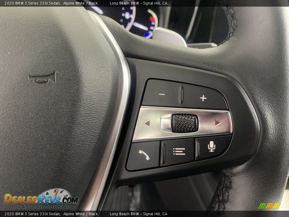 2020 BMW 3 Series 330i Sedan Alpine White / Black Photo #19