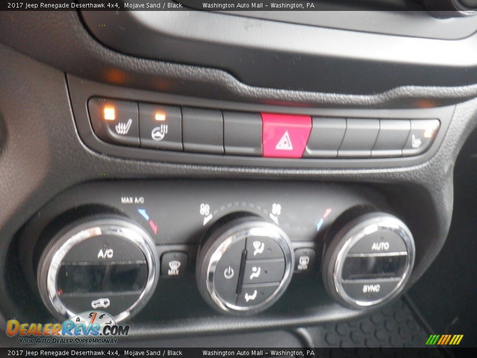 Controls of 2017 Jeep Renegade Deserthawk 4x4 Photo #24