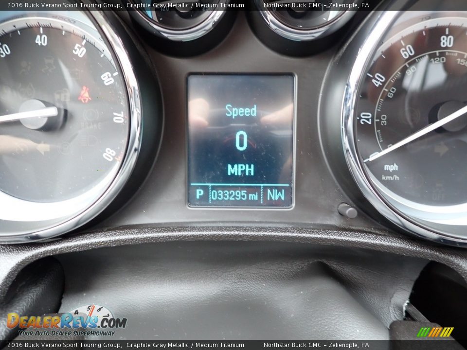 2016 Buick Verano Sport Touring Group Gauges Photo #24