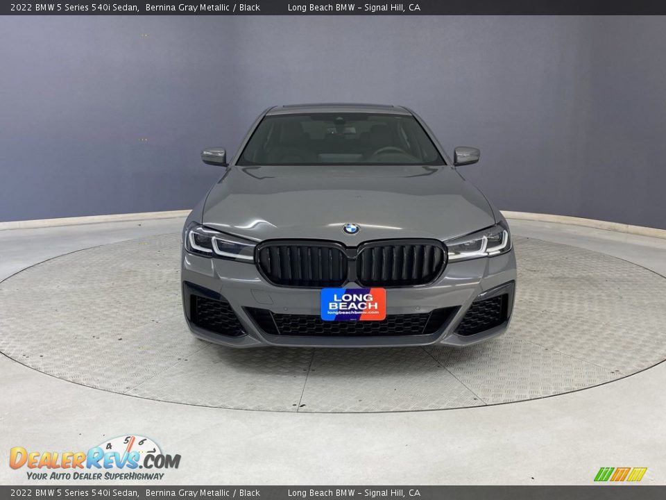 2022 BMW 5 Series 540i Sedan Bernina Gray Metallic / Black Photo #2