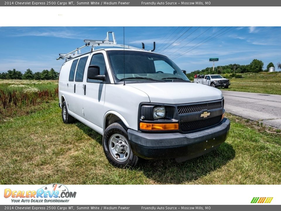 2014 Chevrolet Express 2500 Cargo WT Summit White / Medium Pewter Photo #1