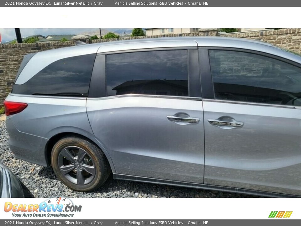 2021 Honda Odyssey EX Lunar Silver Metallic / Gray Photo #9