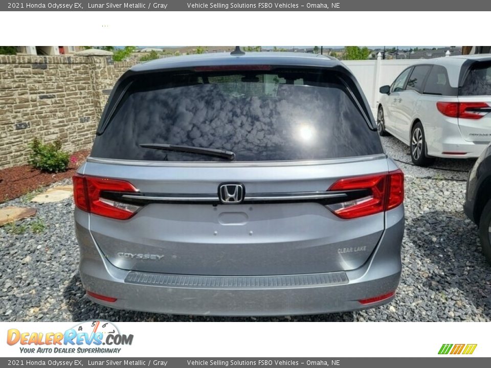 2021 Honda Odyssey EX Lunar Silver Metallic / Gray Photo #10